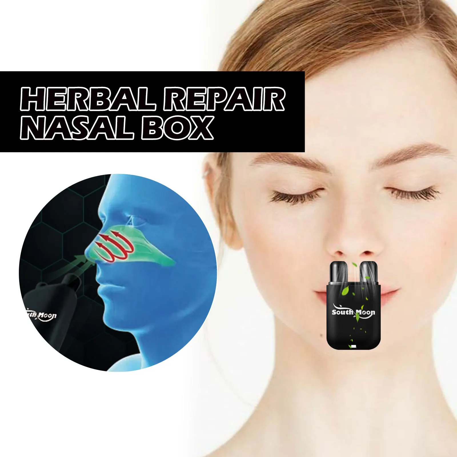 South Moon Herbal Relieves Nasal Discomforts Clears Nasal Cavity Body ...