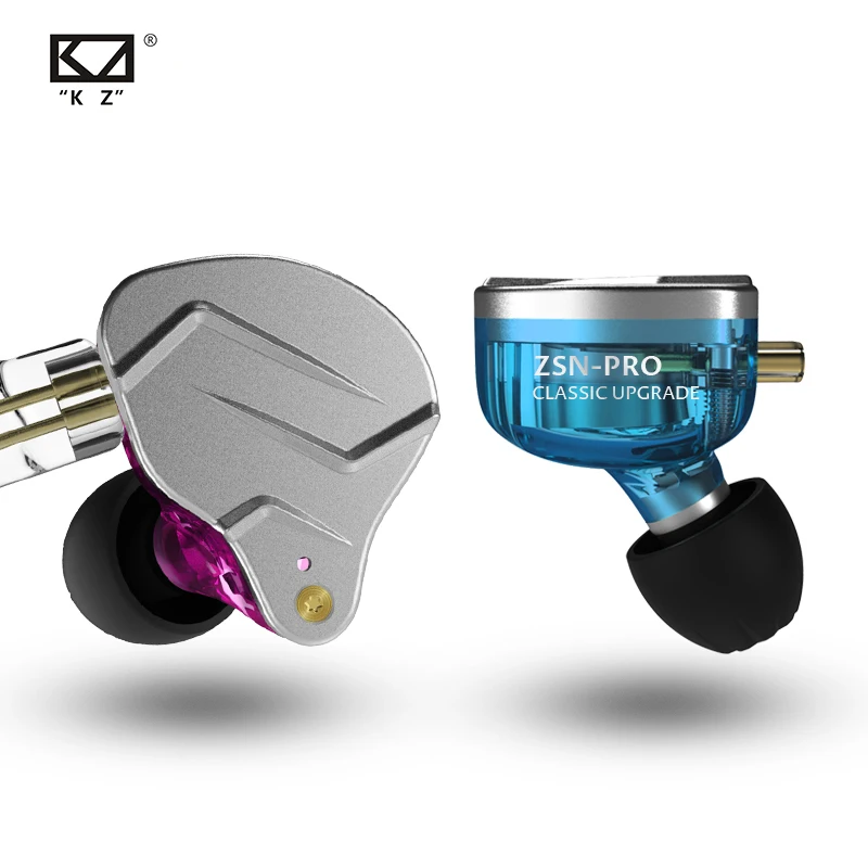 KZ ZSN PRO 1BA 1DD Hybrid In-Ear Earphone HIFI DJ Sport Running