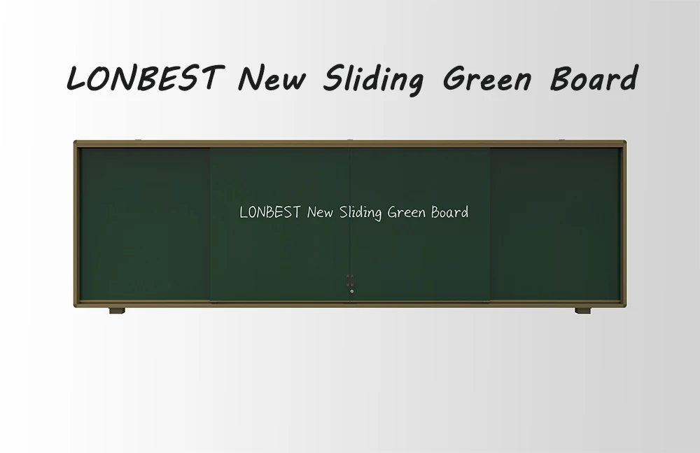 Lonbest 430x130.5cm Big Chalkboard Frameless Blackboard Writing Board