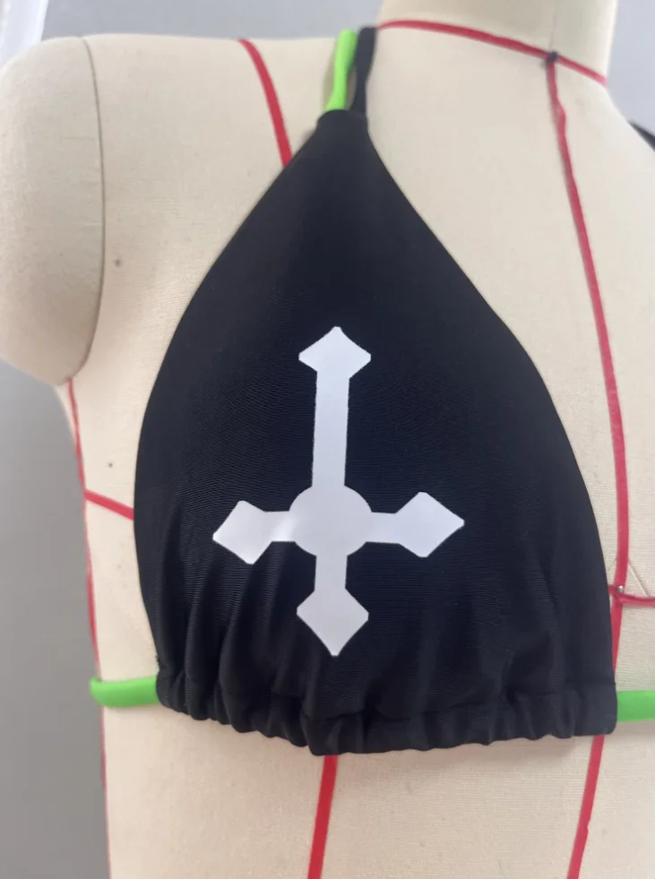OEM Customization Various Styles Swimsuits and Bikinis & Beachwear Funny Festival Rave Party Bikini