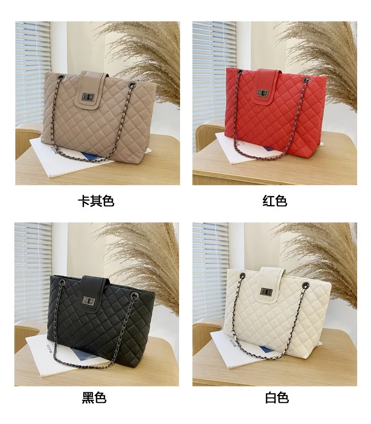 K1346 Cheap Women's Handbags 4 Colors Large Size Casual Shoulder Armpit ...