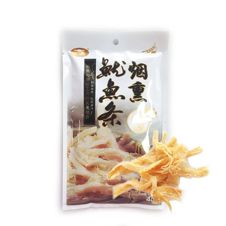 Free Sample Squid Shredded Dried Squid Strip Dried Squid Meat