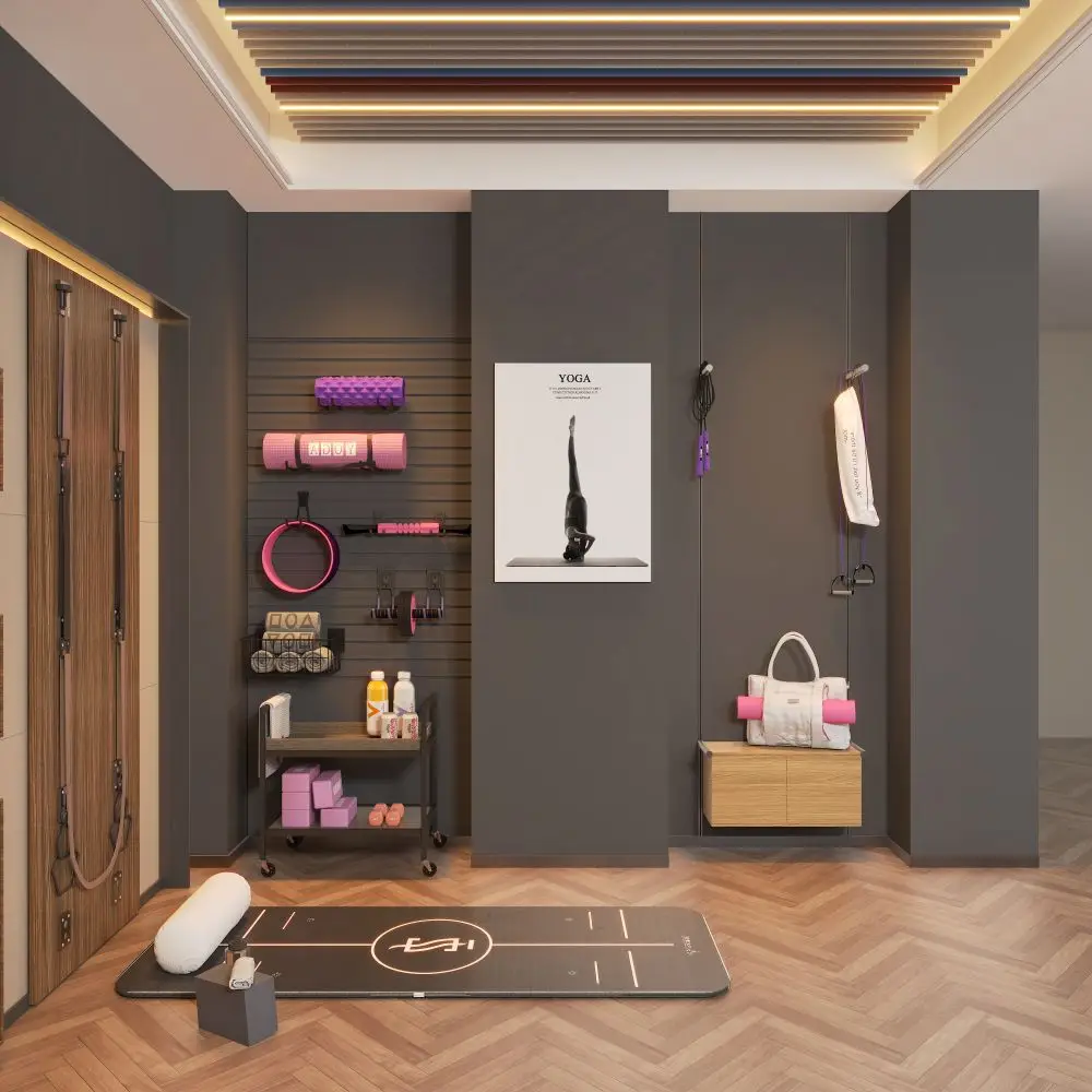 Fasting Shipping Wall Organizer Shelf Gymnasium Wall Mounted Shelf Floating Wall Shelves manufacture