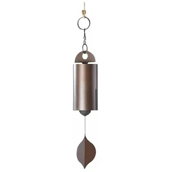 Large Wind Chimes Deep Tone Memorial Outdoor Resonance Serenity Bell Antique Copper Cylinder Sympathy Gift Garden Decor
