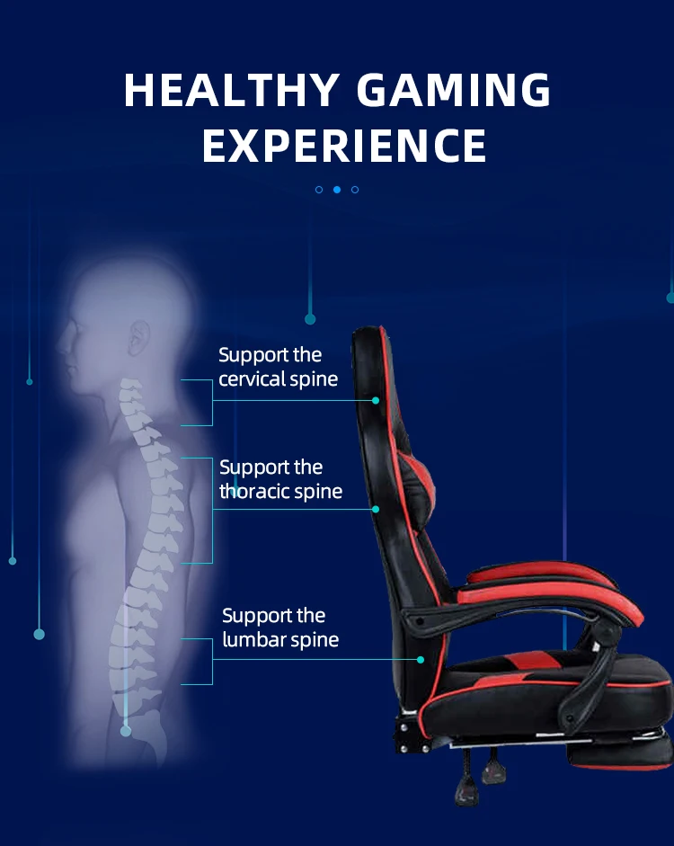 Costeffective Rotating Ergonomic Gamer Chair Pc Luxury Racing Swivel