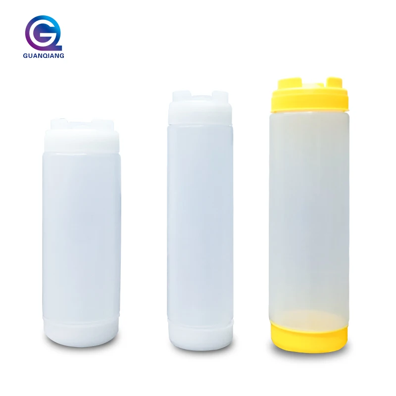 
 Пластиковые сжимаемые шприц бутылки для специй бутылка для соевого соуса  