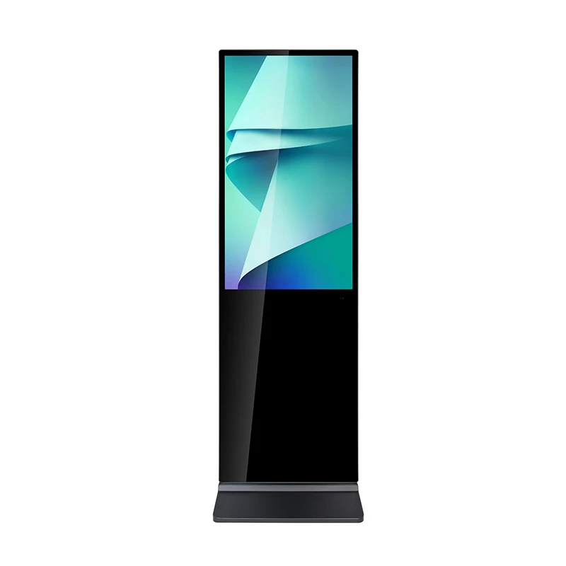 43 49 55 Inch Indoor Shopping Mall Android Floor Stand Touch Screen Display Advertising Totem Lcd Digital Signage