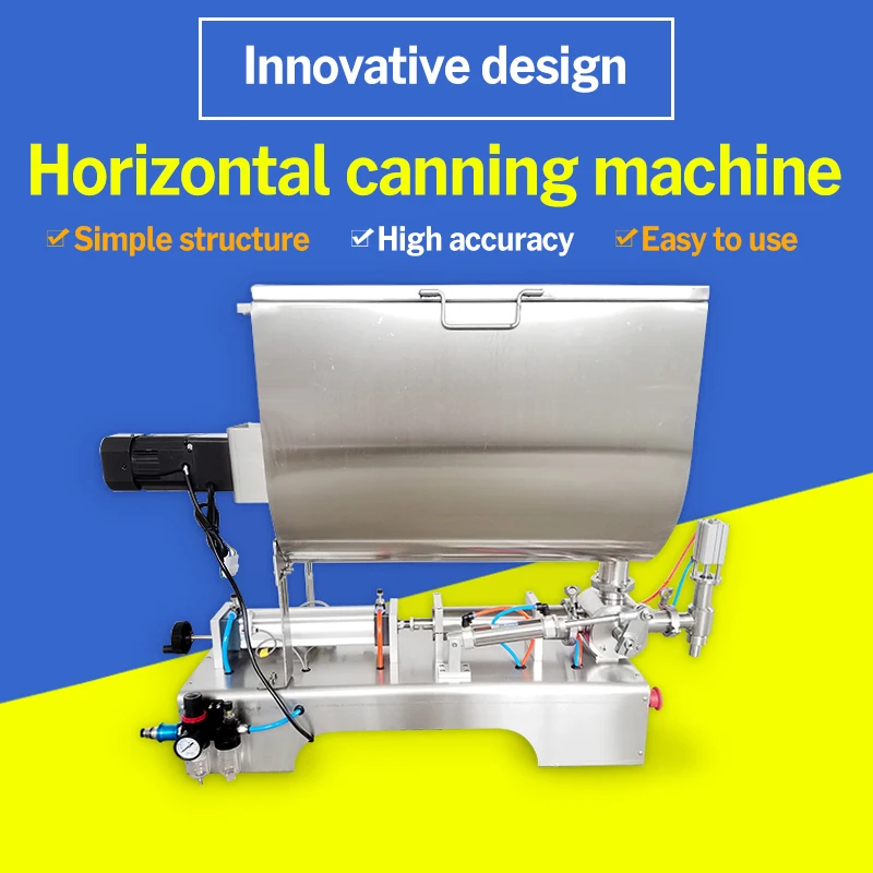 Automatic Filling Machine Manual Alcohol Shampoo Oil Juice Liquid Horizontal Pneumatic Piston Filling Machine