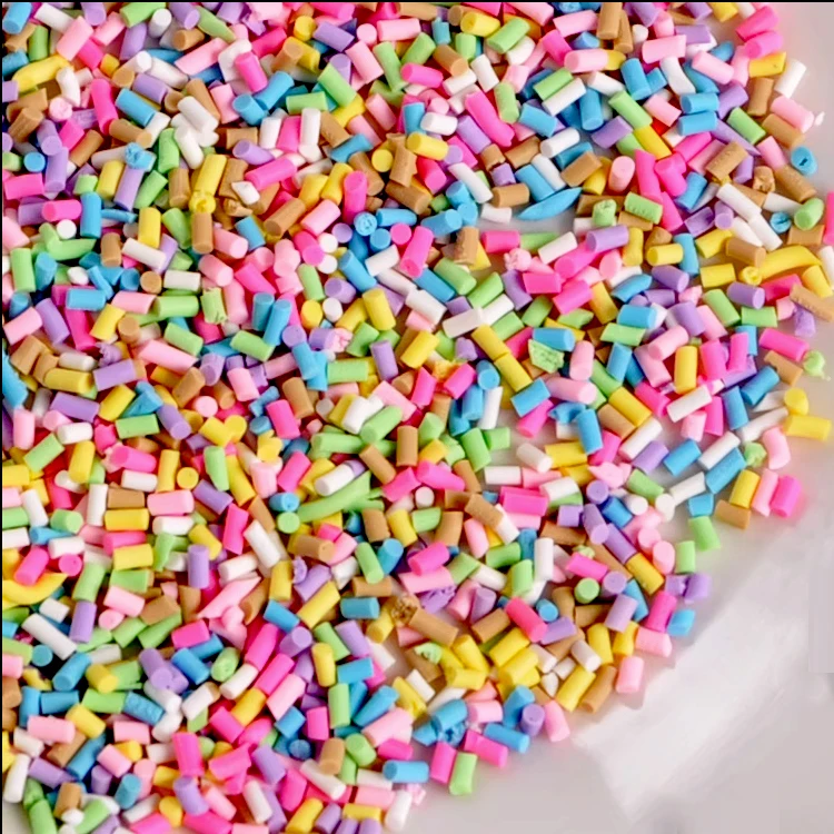 Мягкая супер легкая глина длинная разбрызгиватель прекрасная Полимерная для «своими руками» конфет