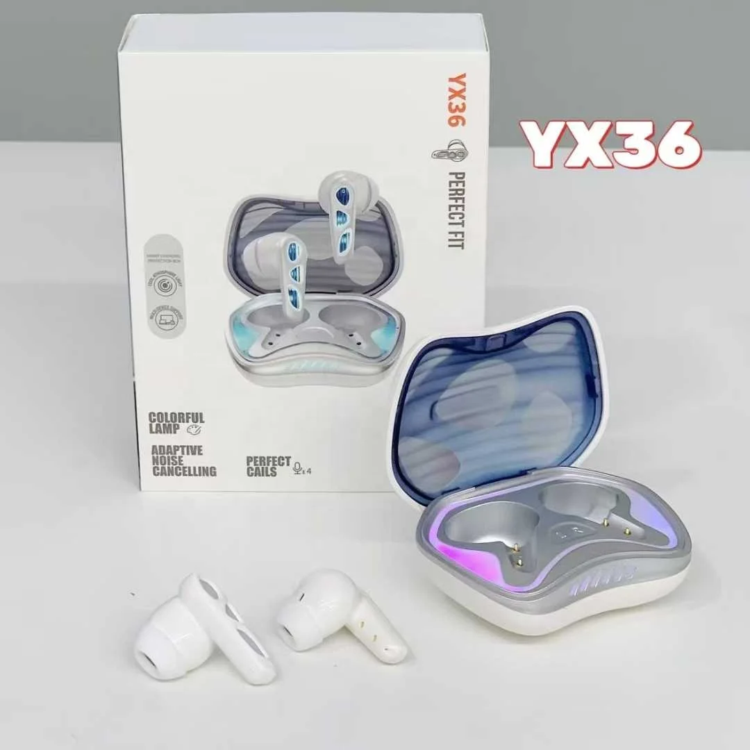YX36 AI Translator Earbuds - Portable Wireless Headphones