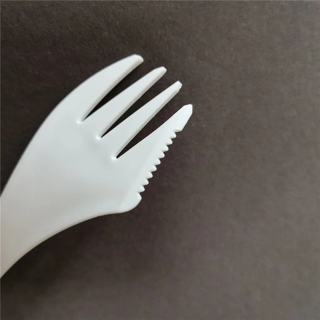 3 in 1 Multi Function Plastic Spoon Knife and Fork