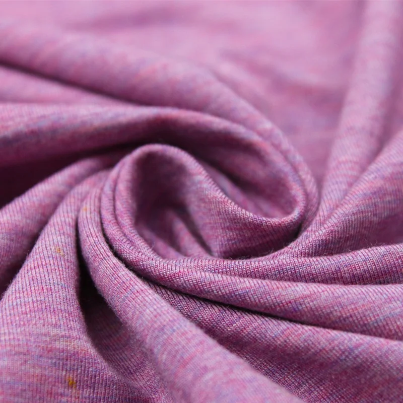 
 95% Бамбуковая ткань детская цветная пряжа муслиновая ткань с спандекс трикотажная ткань  