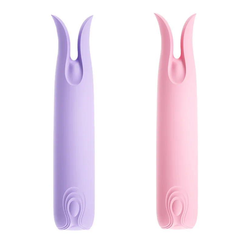 Amoura Clitoral and G-Spot Bullet Vibrator in silicone with USB charging cable