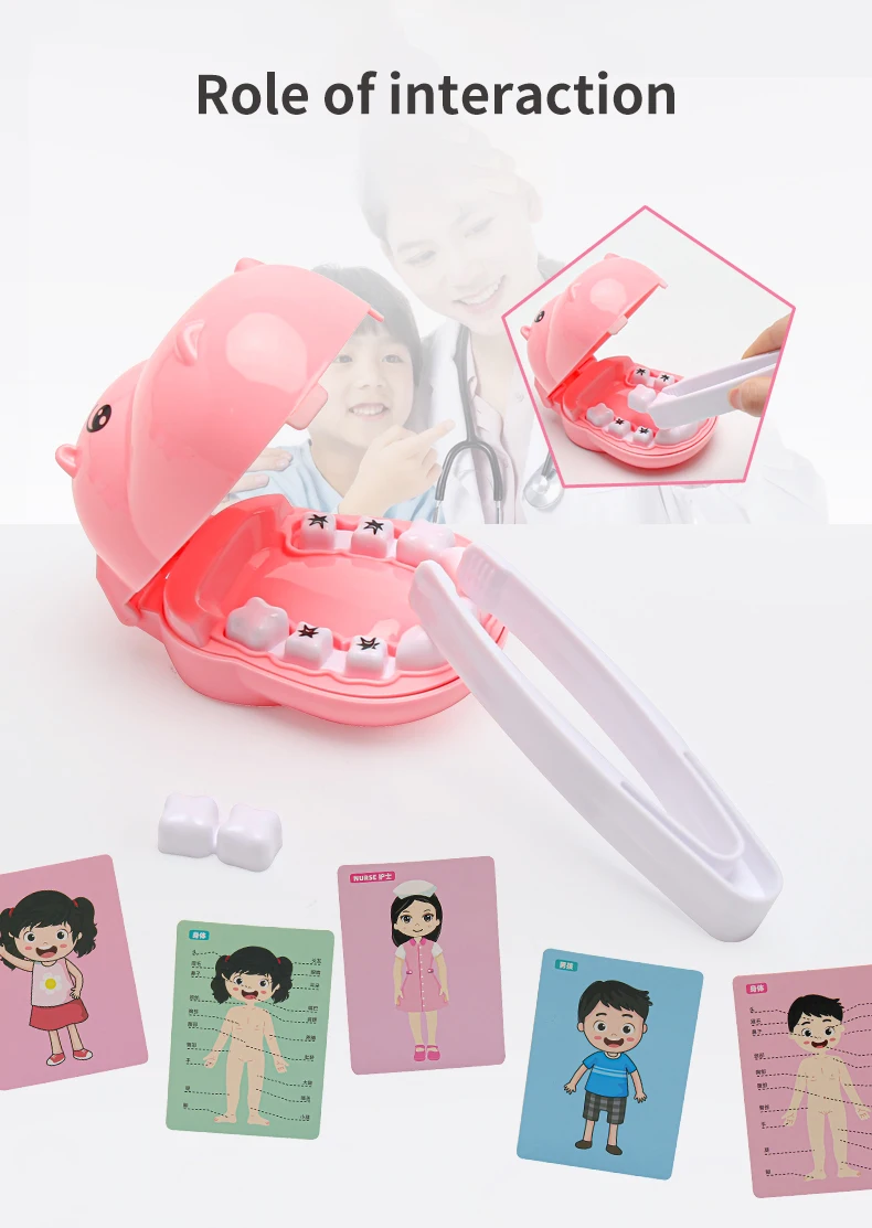 
 Toy Doctor Kit 28 Piece Kids Pretend Play Toys Dentist Medical Role Play Educational Toy jouet de docteur Doctor Playset for Gir  