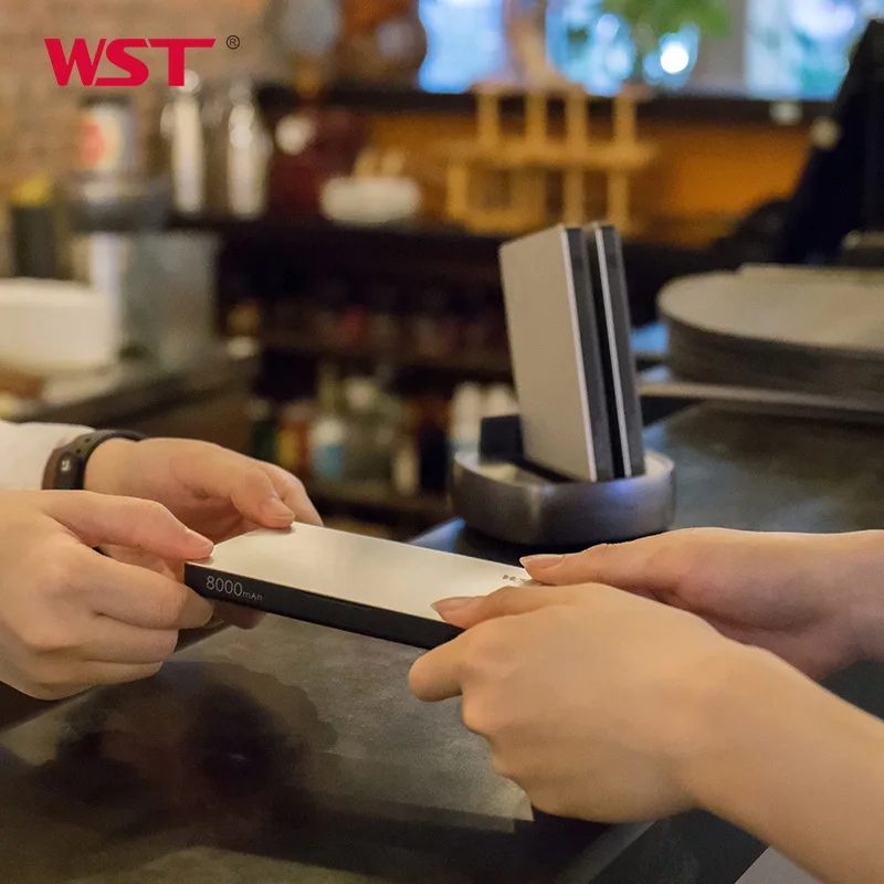 WST New 3 in 1 Power Bank Station Power Station 8000mAh*3 Series Support Premium Design Power Bank