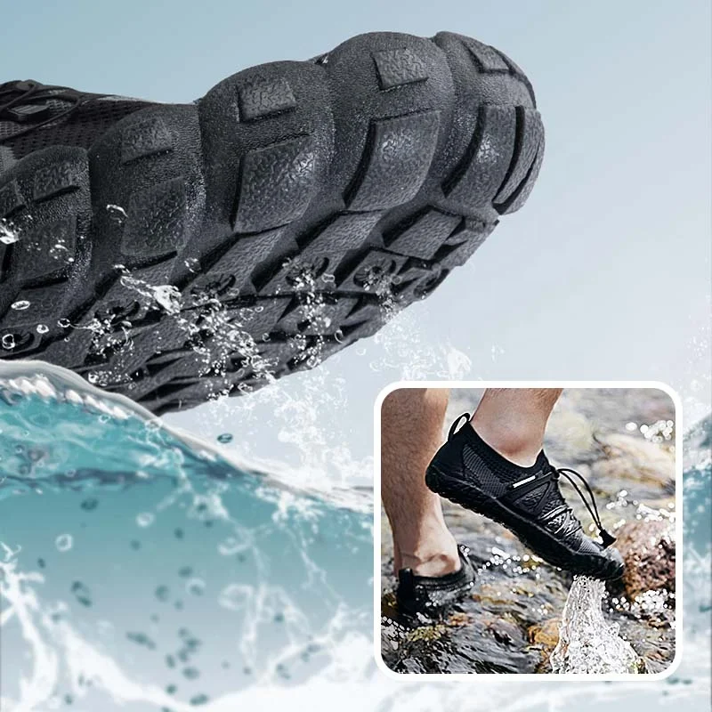 Naturehike outdoor hiking Anti-slip Aqua Shoes fishing wading skid shoes beach diving swimming shoes