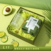 350ml Glass cup+Towel