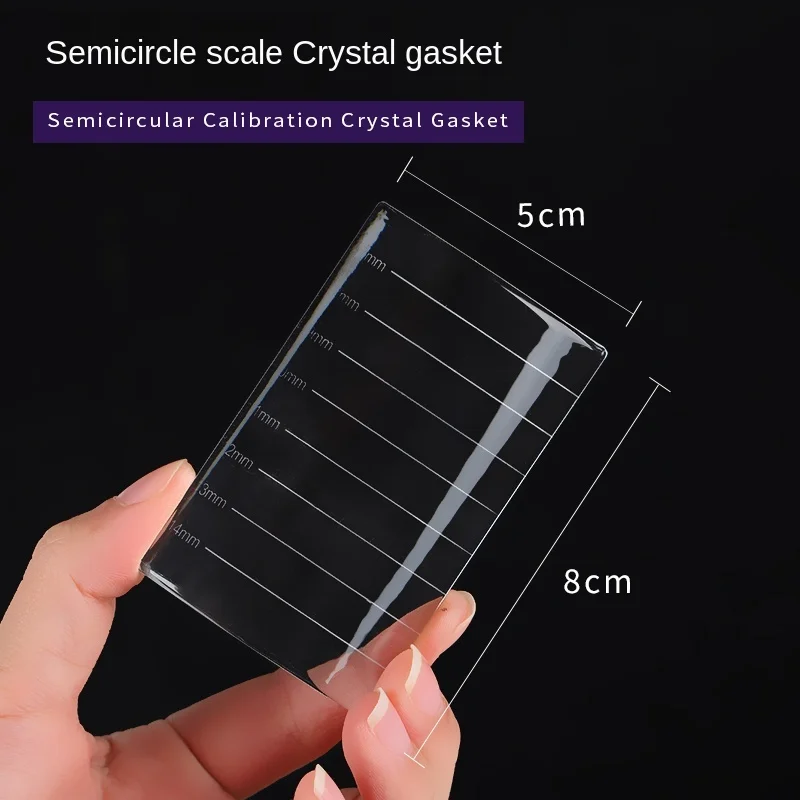 Акриловый поднос для клея из хрустального стекла