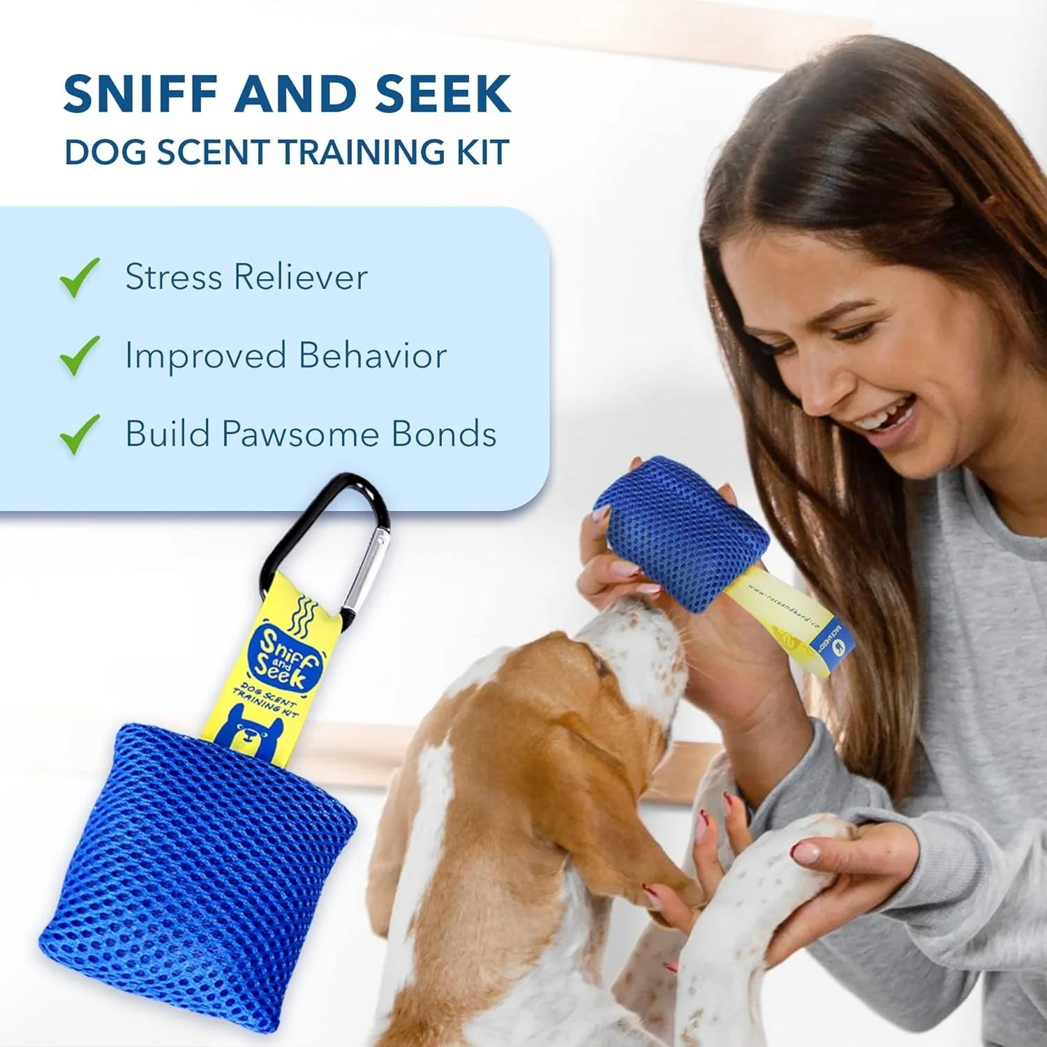Pet Training Products Nose Work Scent Training Kit Dog Nose Work Kit Treat  Pouch Bag