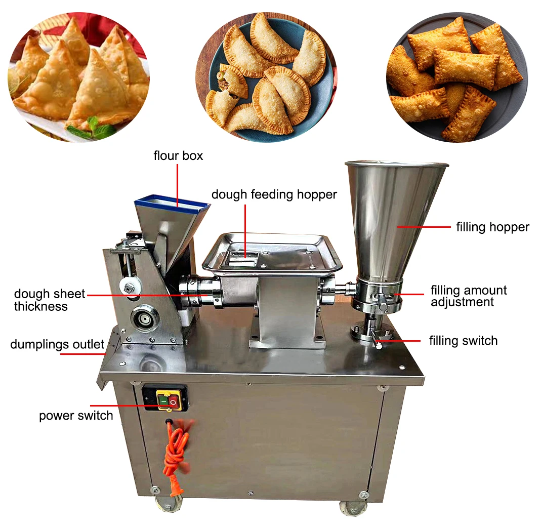 Samosa Ravioli Dumpling Machine Pelmeni Empanadas Making Machine ...