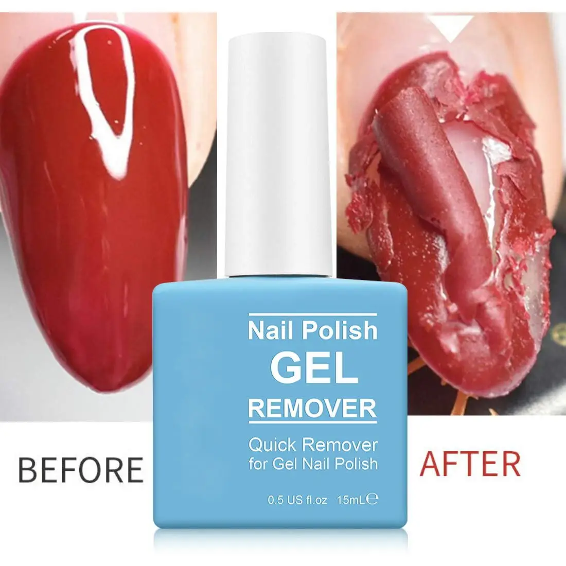 Professional Gel Nail Polish Removal Within 36 Minutes Liquid Gel Nail