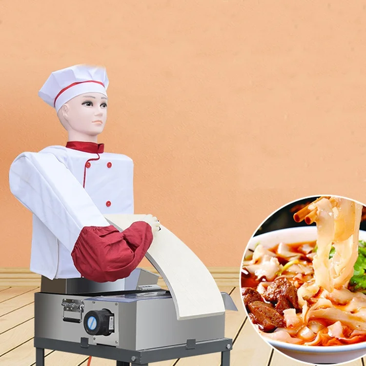 Energy Saving Robot Sliced Noodles Machine Knife Cutting Noodle Machine for Sale