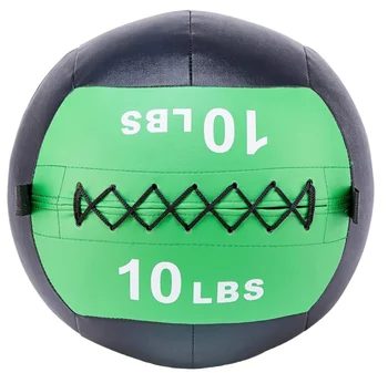 PU Material Soft Leather Medicine Ball Wall Ball Slam Ball For Home Fitness Gym Fitness Body Building
