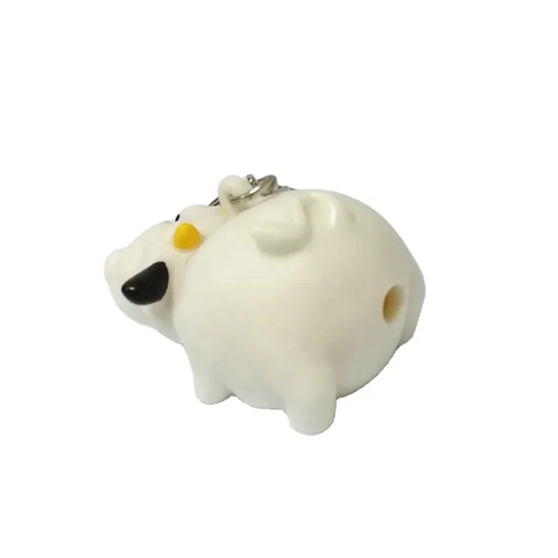 Custom 3d Poopoo Animal Plastic Keychains Squeeze Pooping Cow Soft Pvc Keychains