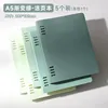 a5 gradient green case-full set/5 pieces-1 of each color