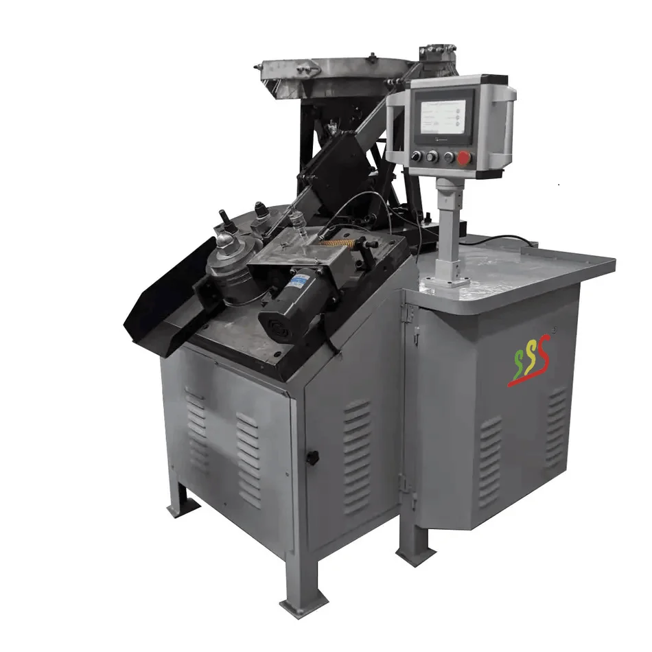 Iron Nails Screw Shank Making Making Machine Nail Thread Rolling Machine