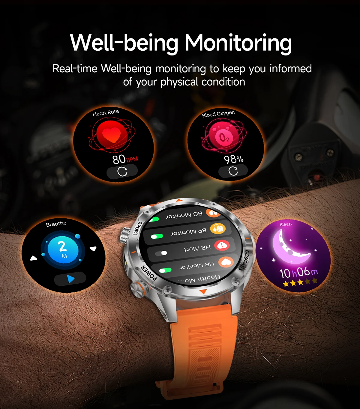Welcome OEM Order, Factory Whole Selling 2025 Sanvnet V65 Outdoor Sport Smart Watch 1.46inch Hd Screen Led Light Compass Fitness Tracker Bt Call Smart Bracelet For Men - Buy Ip68 Waterproof Smart Watch fitness Tracker Smart Bracelet round Shape Smart Watch compass Equipped Smart Watch sleep Tracking Smart Watch