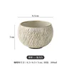 Coconut Shell Coffee Cup - Single Cup - Retro White
