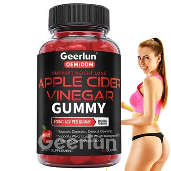 High Quality Hot Selling Vitamin B12 Gummy Candy Support Weight Loss & Weight Management Apple Cider Vinegar Gummies