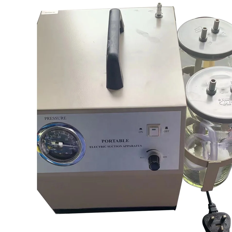 Suction Unit Electric Medical Suction Machine CE ISO Approved Suction Apparatus Portable Vacuum Maquina De Succion