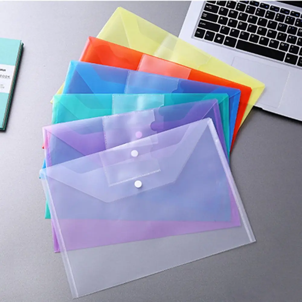 Plastic Mesh File Folder Custom Document Pvc Document Bags With Zipper for Documents and Receipt
