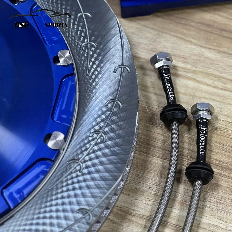 EC670 Racing Front  Brake Caliper Kit Auto Brake Big 6 Pistons Calipers for toyota GR 86 Yaris Bwm E90 E82 F30 F34