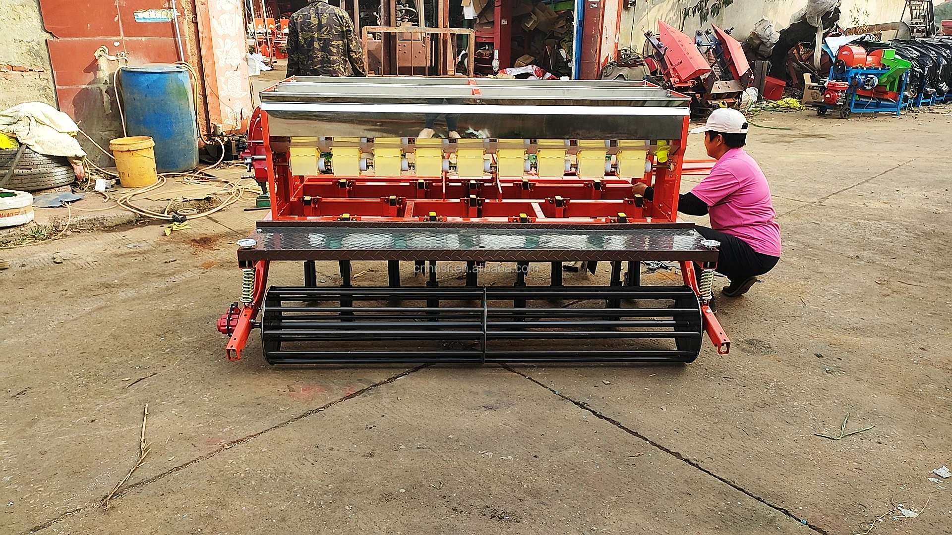 Corn Fertilizer Applicators Potato Seed Planter For Walking Tractor