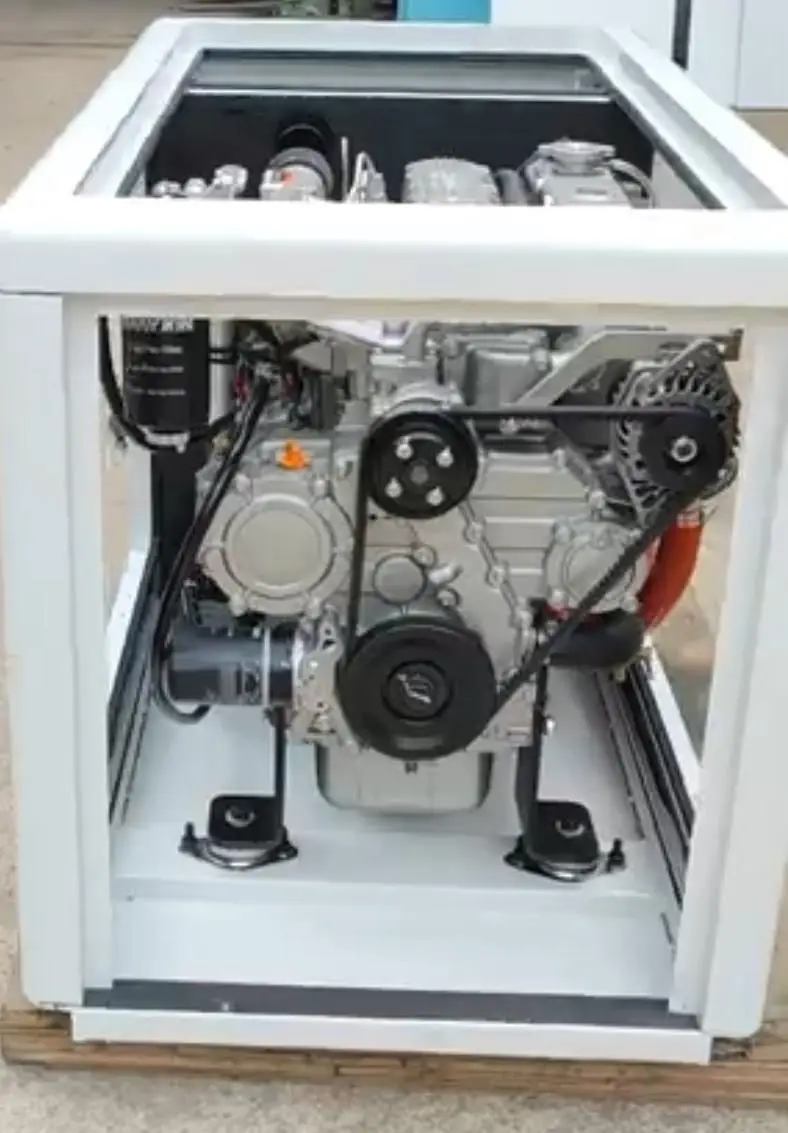 小型3KW 5KW 6KW 10KW 12KW船舶用発電機インバーター海塩水冷ヨット