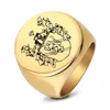 Round gold