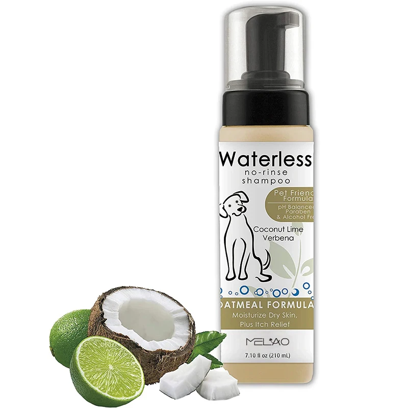Waterless Dog Shampoo Dry Pet Shampoo Foaming Shampoo For Cats And Dogs