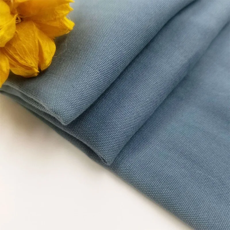 21S Lyocell простая ткань для рубашек пальто платьев