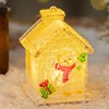 Maison de bonhomme de neige (couleur de la lumière)