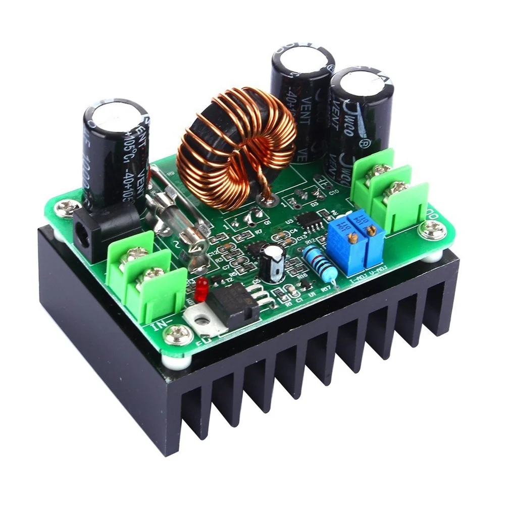 600W Boost Module Power supply DC-DC Step Up Constant Current Voltage ...