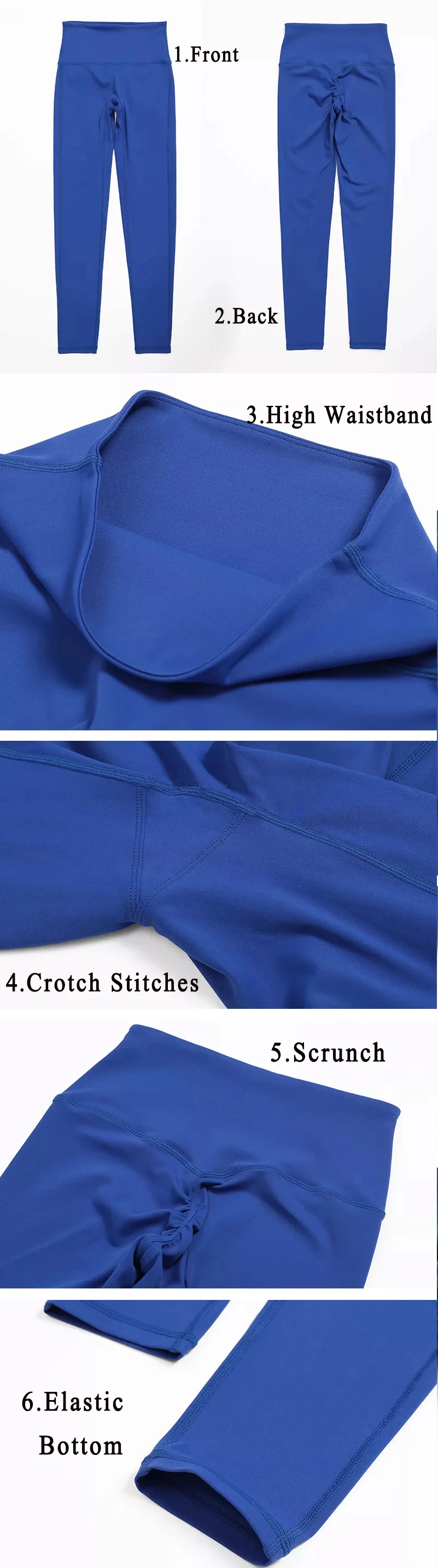 3piece Custom Logo Blank Workout Yoga Zipper Crop Jacket Sweatsuit