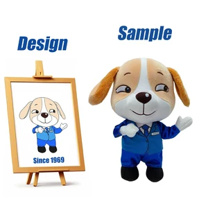 Shengye EN71 CE Toy Manufacturer Make Your Stuffed Animal Plush Toy Horrorable Wolf Plush Toy Cartoon Doll for Children's Gifts