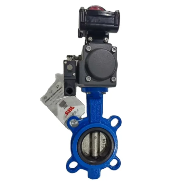 Casting butterfly Valve 20 Series with Double Regulating Pneumatic for Water Oil Gas Application