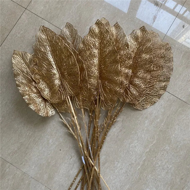 Gold Artificial Leaves - Temu New Zealand