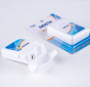 Daily Care Recycled Corn Starch Material Teeth Cleaning Floss JSC021 PLA Compostable Dental Floss 50m Eco-friendly