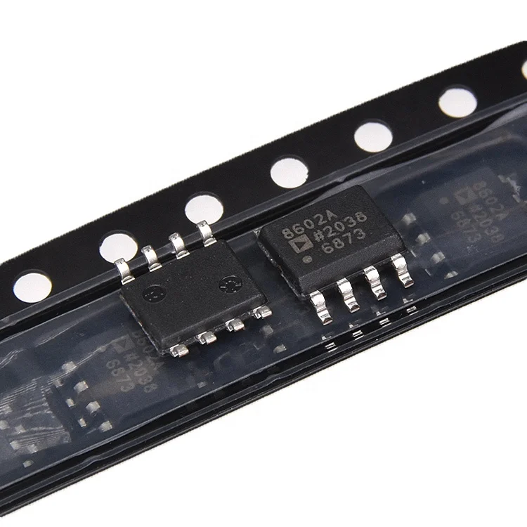 ジェキング AD8602 精密オペアンプ、2回路、レール・ツー・レール、SOIC-8、AD8602ARZ-REEL7