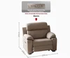 Asiento eléctrico de 0,98 m, extensible, abatible, 270°rotación.